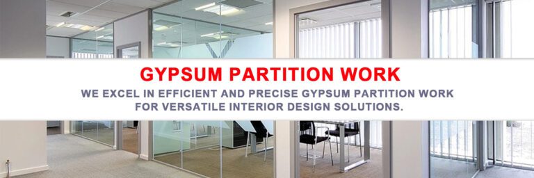 Gypsum Partition Work - SPS Technical